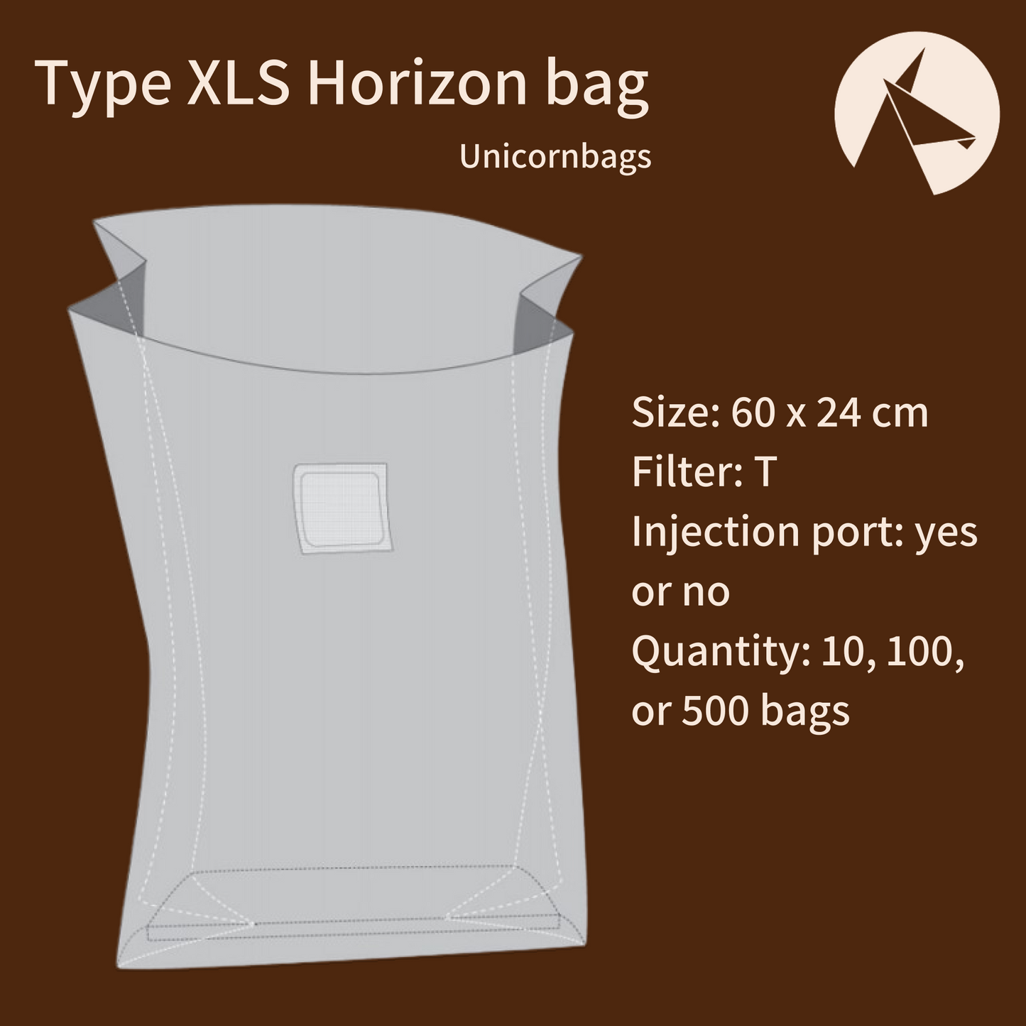 Type XLS Horizon Unicorn filter bags